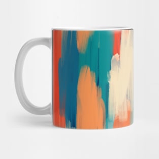 Brushstrokes in camouflage Mug